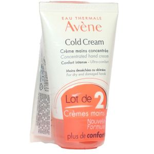 Avène - Cold cream crème mains concentrée - 2 x 50 ml