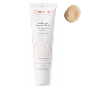 Avène - Couvrance - Fond de teint correcteur fluide SPF 20- 30mL - 1.0 Porcelaine