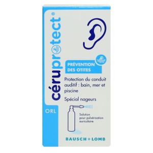 Bausch + lomb - Céruprotect - prévention des otites spécial nageurs - Fl10mL