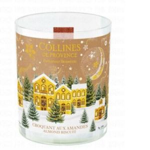 Collines de Provence - Bougie Croquant aux amandes - 75g
