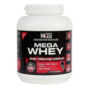 Eafit - Mega Whey Croissance Musculaire vanille - 750g