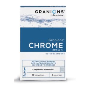 Granions - Chrome 250Ug - 60 comprimés