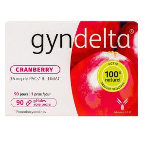 Gyndelta - Cranberry - 90 Gélules