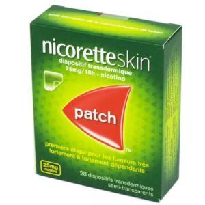 Johnson et Jonhson - Nicoretteskin Patch 25Mg - 28 dispositifs