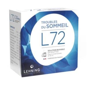 Lehning - Solution buvable en gouttes L72 - 30mL