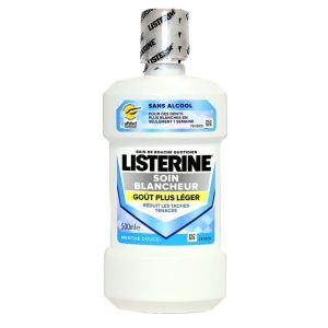 Listerine - Soin blancheur bain de bouche quotidien - 500ml