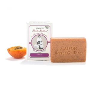 Maison Berthe Guilhem - Savon surgras lait de chèvre gommant - 100 g