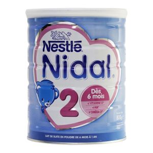 Nestlé - Nidal 2 Lait 6-12 Mois