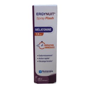 Nutergia - Ergynuit Spray flash mélatonine 1.9mg - 20ml
