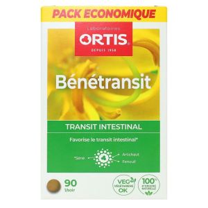 Ortis - Benetransit transit intestinal - 90 comprimés