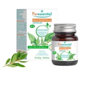 Puressentiel - Huile essentielle Ravintsara capsules - 60 capsules