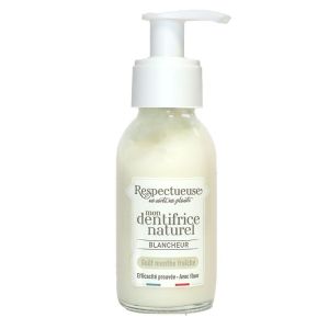 Respectueuse - Dentifrice naturel blancheur goût menthe fraîche - 80mL