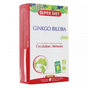 Superdiet - Ginkgo Biloba - 20 ampoules 15 ml
