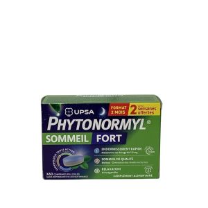 Upsa - phytonormyl sommeil fort format 2 mois - 60 comprimés pélliculés