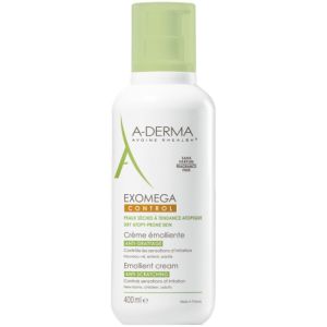 A-Derma - Crème émolliente anti-grattage Exomega control - 400ml