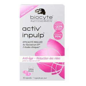 Biocyte - Activ' Anti-Rides Confort et Nutrition - 30 capsules