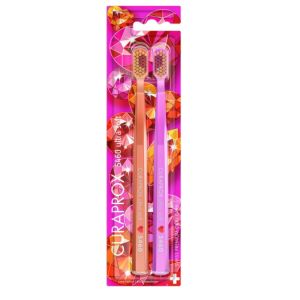 Curaprox - Brosse à dents édition Love 5460 ultra soft - 2 unités