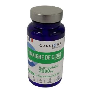 Granions - Vinaigre de cidre de pomme 2000mg - 90 comprimés