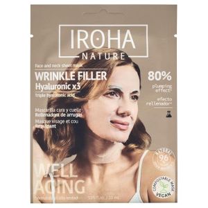 Iroha Nature - Masque visage et cou repulpant - 1 masque