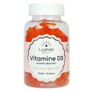 Lashilé beauty - Vitamine D3 mono boost - 60 gummies