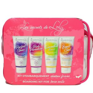 Les Secrets de Loly - Trousse de Voyage Frisés - 4x100ml