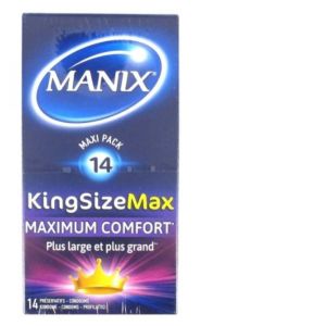 Manix - KingSize Maximum Préservatifs x 14