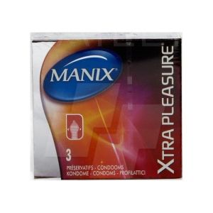 Manix - Xtra Pleasure - 3 préservatifs