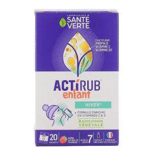 Sante verte - Actirub enfant - 20 sachets