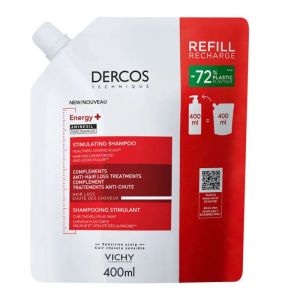 Vichy - Dercos Energy+ Recharge Shampoing stimulant anti-chute - 400ml