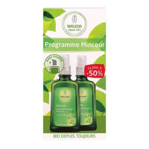 Weleda - Bouleau huile de massage minceur - 2 x 100 ml