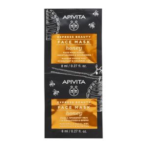 Apivita - Expresse beauty - Masque visage miel nourrissant - 2X8Ml