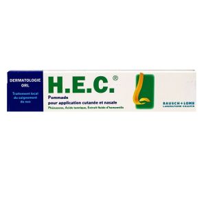 Bausch et LOmb - Hec Pommade pour application cutanée et nasale - 25g