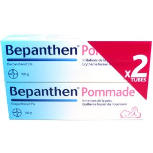 Bepanthen pommade 5% - Irritations de la peau - 2 x 100 g