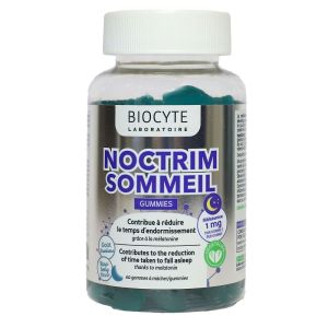 Biocyte - Noctrim Sommeil - 60 gommes à mâcher