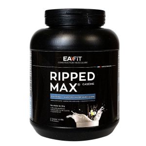 Eafit - Ripped Max Caséine Maintien de la masse musculaire vanille - 750g