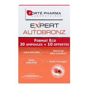 Forté Pharma - Expert AutoBronz - Offre spéciale 30 Ampoules