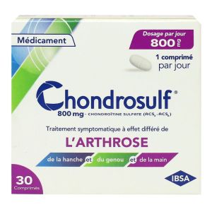 IBSA - Chondrosulf 800mg - 30 comprimés