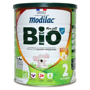 Modilac - Mon petit Bio lait en poudre 2age - 800g