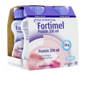 Nutricia - Fortimel Protein fraise 4x200ml