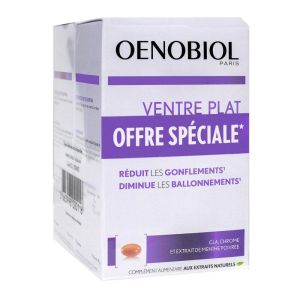 Oenobiol - Femme 45+ Ventre plat - 60 capsules lot de 2