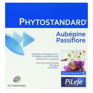 Pileje - Phytostandard Aubepine Passiflore - 30 comprimés