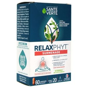 Santé Verte - Relaxphyt surmenage - 60 comprimés