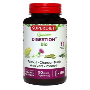 Superdiet - Quator digestion - 150 gélules