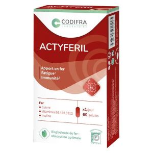 Codifra - Actyferil - 60 gélules