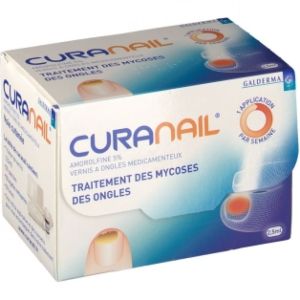 Galderma - Curanail 5% Vernis à ongle médicamenteux - 2.5ml