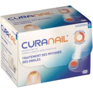 Galderma - Curanail 5% Vernis à ongle médicamenteux - 2.5ml