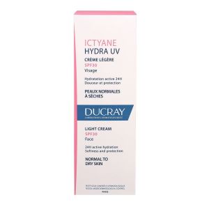 Ducray - Ictyane Hydra UV crème légère SPF30 - 40ml