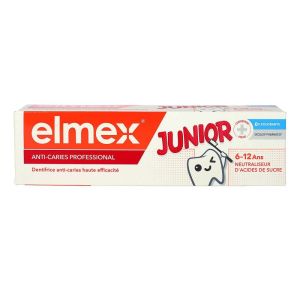 Elmex - Dentifrice anti-caries professionnal junior - 75ml