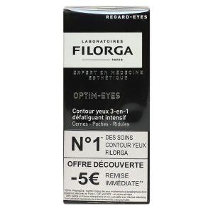 Filorga - Optim eyes contour des yeux 3 en 1 défatiguant - 15mL