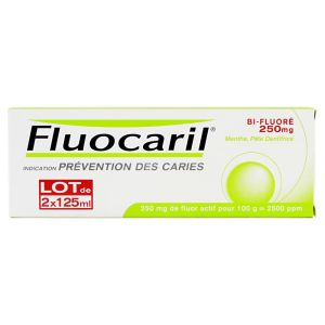Fluocaril Bi-fluoré - lot de 2